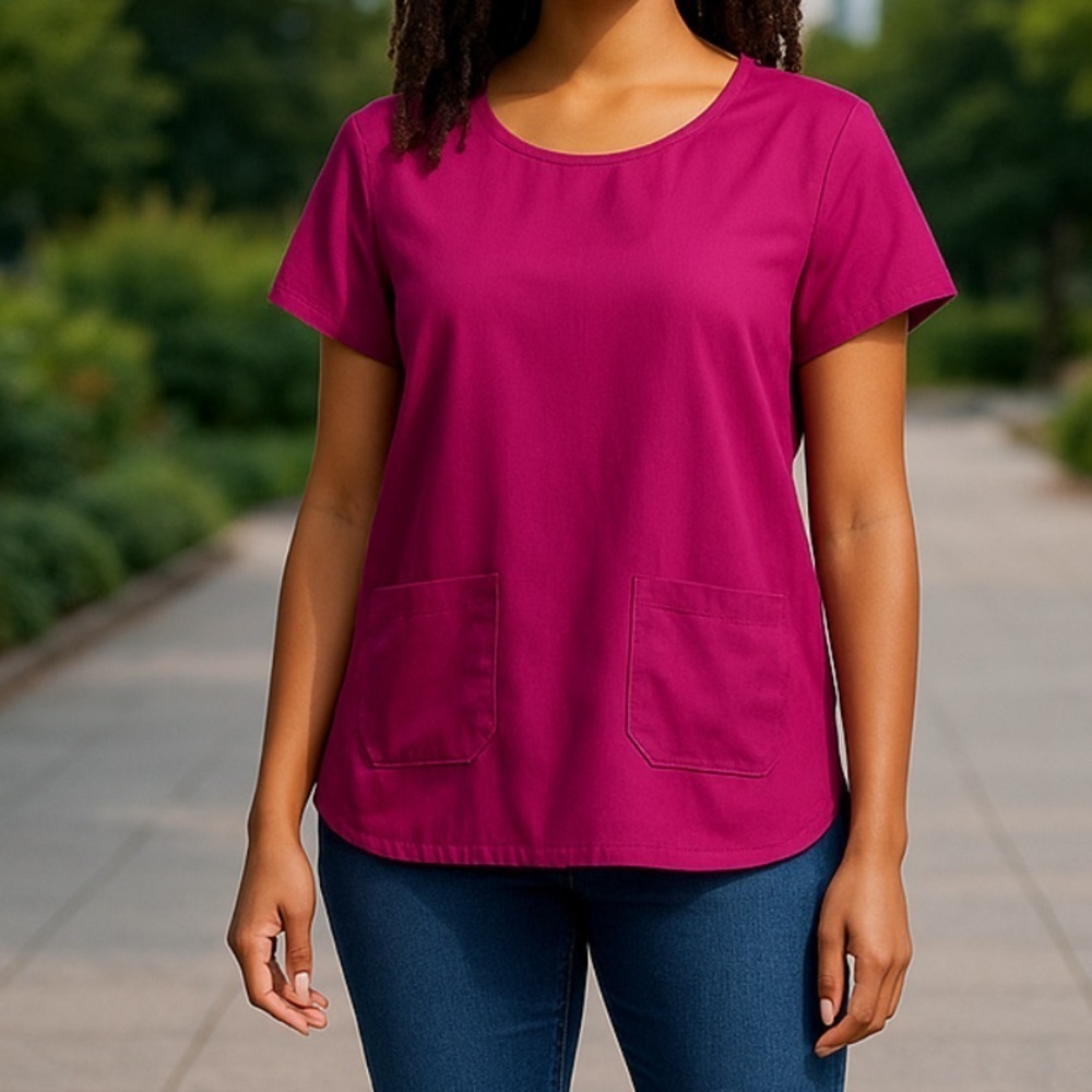 Trouve Magenta Top, Women’s Size Small